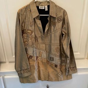 Vintage Chico’s 100% silk shirt.